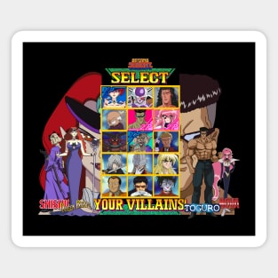 Select 90s Villains Magnet